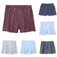 thumbnail image 1 of WDDDD Men's Loose Pure Cotton Home Sleepwear Flat Breathable Shorts L, 1 of 4