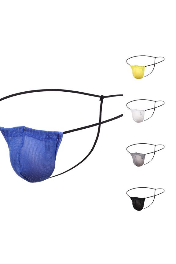 Men's Ride Up Sexy Briefs Knickers Underwear Pant Blue M