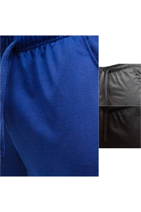 Men's Solid Line Design Quick Dry Running Training Tights Blue M