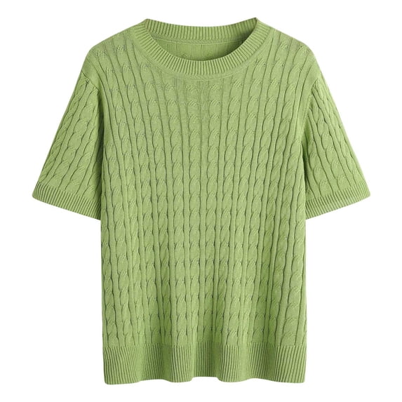 WDDDD Women's Knit Pullover Sweater for Casual Outings Layering XXL