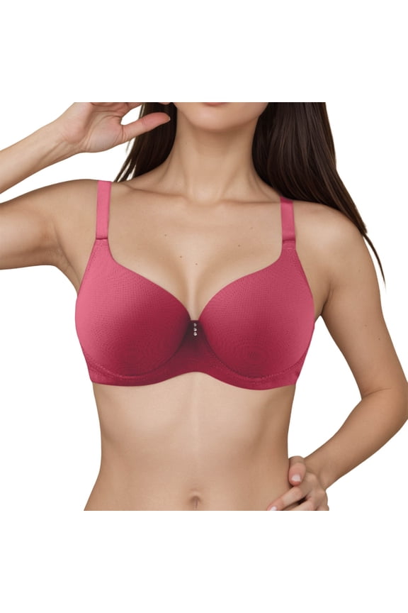 Women's Transparent Strap Cordless Backless Bra 80C