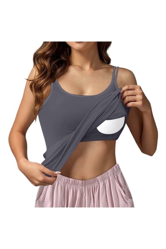 Women's Sleeveless Tank Top Dark Gray M