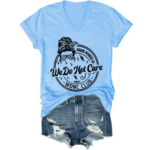 WDNC Club T Shirts, We Do Not Care Club Merchandise, Proud Member Of WDNC We Do Not Care Clubs Shirts Women Man