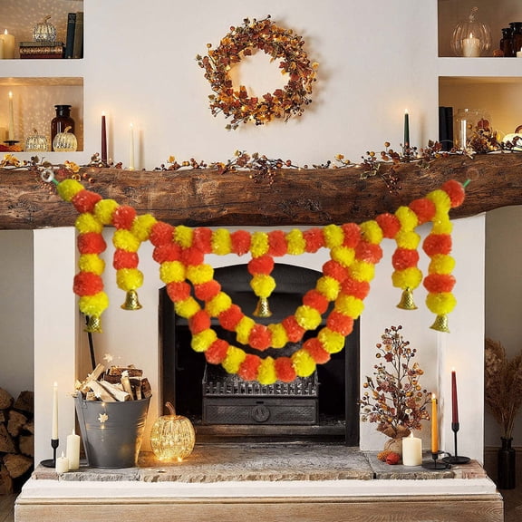 WDOBM Halloween Lights Battery Operated, Halloween Lights for Bushes, Orange Lights String, Fall String Light, Led Lights for Bedroom Room Party Carnival Lighting Flexible Home Dcor