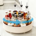 WDOBM Lazy Susan Organizer Turntable for Cabinet, Rotating Condiment ...