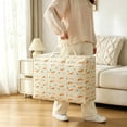 thumbnail image 1 of WDOBM Storage Basket, Baskets for Organizing, Non-Woven Clothes Storage Organizer Tote, Storage Bins with Lids, Non Woven Storage Bin for Bedroom Storage Baskets, 1 of 7