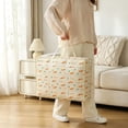 thumbnail image 1 of WDOBM Storage Basket, Baskets for Organizing, Non-Woven Clothes Storage Organizer Tote, Storage Bins with Lids, Non Woven Storage Bin for Bedroom Storage Baskets, 1 of 7