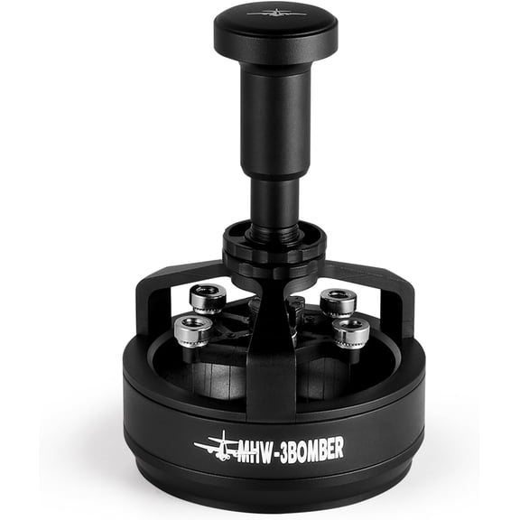 WDT Tool Espresso 58mm, Distribution with Magnetic Base for Barista, Adjustable Depth Needle Distributor Tool, 0.25mm x 14 Coffee Stirrer Tools, YU Series Cyclone, T5849