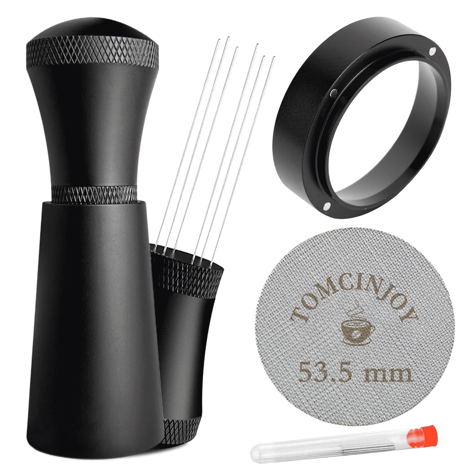 Espresso WDT Tool With 10+10 Needles – 0.35mm Stainless Steel Coffee Stirrer For Even Extraction