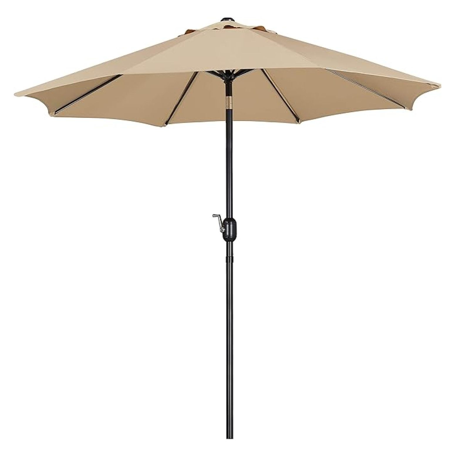 WDZS 9FT Patio Umbrella Outdoor Umbrella Patio Yard Market Table Sun ...