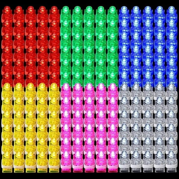 WE 10 Pack LED Party Finger Lights Finger Flashlight Party Favor Lights Finger Lamp Finger Clip Lights