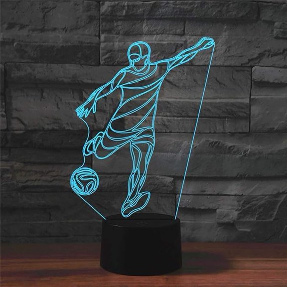 WE 3D Illusion Night Light 3D Airplane Optical Illusion Night Lights USB Battery