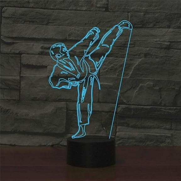 WE 3D Illusion Night Light 3D Airplane Optical Illusion Night Lights USB Battery