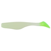 WE Assassin Turbo Shad 4 Glow/Cht Tail 10pk
