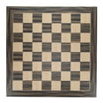 thumbnail image 1 of WE Games Deluxe Chess Board, Zebra & Natural Wood - 15 in, 1 of 5