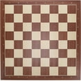thumbnail image 1 of WE Games Mahogany Stained Wooden Chess Board, Algebraic Notation,19.75 in., 1 of 6