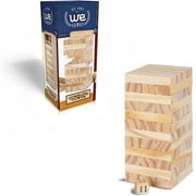 WE Games Mini Wood Block Stacking Tower - 5.5 inch Tall