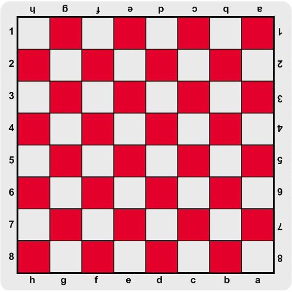 WE Games Mousepad Tournament Chess Mat - 20 inches