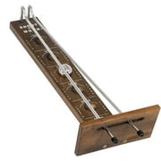 WE Games Shoot The Moon - Classic - Dark Stained Solid Wood - 17.5 inches