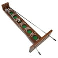 thumbnail image 1 of WE Games Shoot The Moon, Solid Natural Wood Rolling Ball Game for Family Game Night, 18 inches, 1 of 4