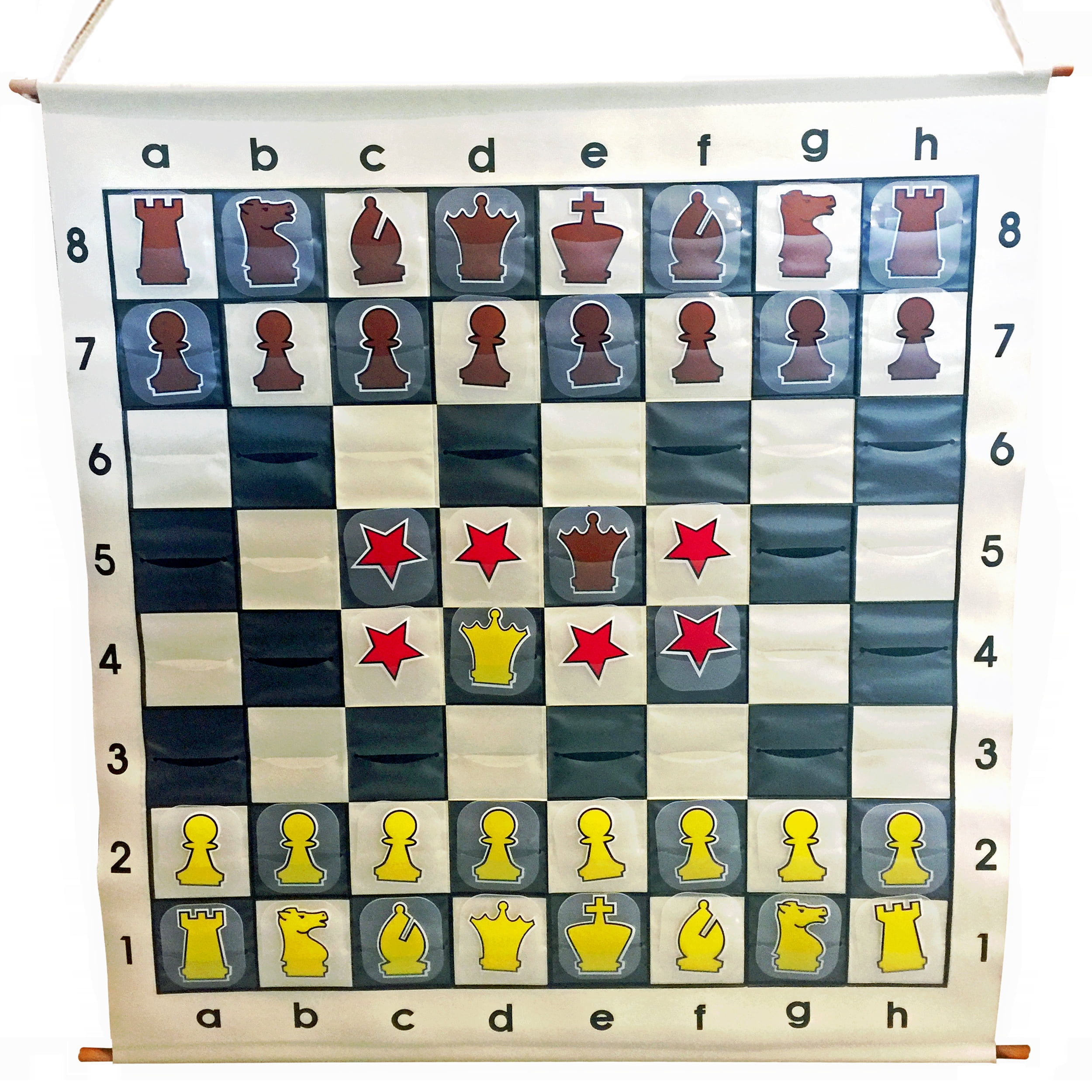 Cardinal Premium Wood Chess Board, Age 6+