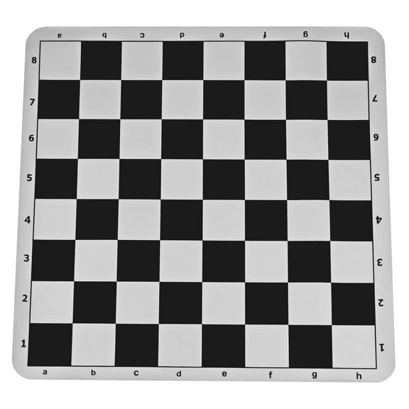 WE Games The Original 100% Silicone Tournament Chess Mat - 20 Inch Board