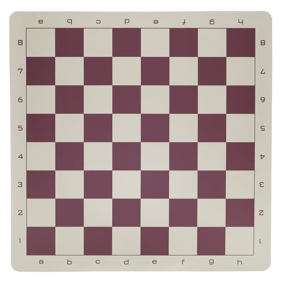 WE Games Tournament Roll Up Vinyl Chess Board - 20 inches