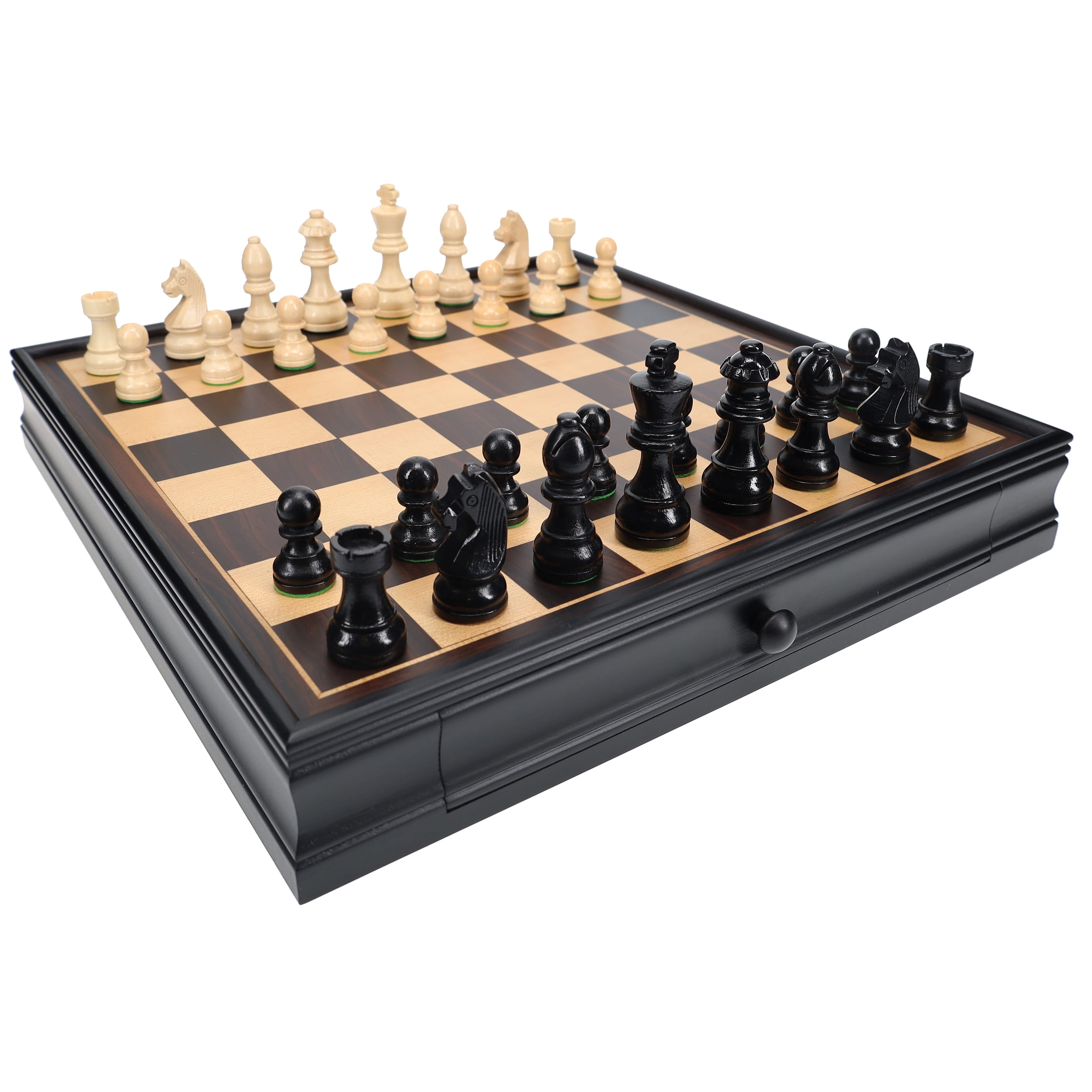 Giros Play Classic Chess & Checkers Silver