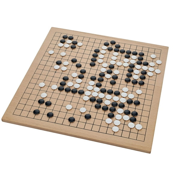 WE Games Wooden GO Game - Beginner Set - 12 Inch Board