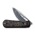 thumbnail image 1 of WE Knife Baloo 21033-DS1 Copper Carbon Fiber/Black Titanium & Damasteel Knives, 1 of 8