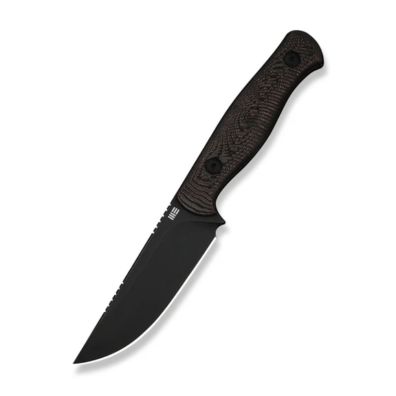 WE Knife Notchline Fixed Blade 25047-2 Copper Foil Carbon Fiber & CPM S35VN Stainless Knives