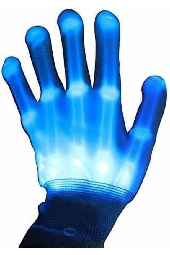 LED Finger Gloves,Finger Light Gloves,LED Gloves for Teen and Adult Gifts,The Toys for n Halloween，2 pairs of equipment