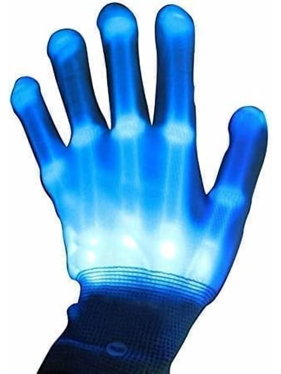 LED Finger Gloves,Finger Light Gloves,LED Gloves for Teen and Adult Gifts,The Toys for n Halloween,2 pairs of equipment