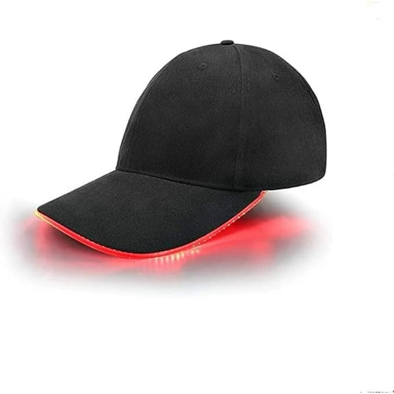 WE LED Party Hat, Disco Top Hat Baseball Cap Unisex Flashing LED Hat Jazz Hats USB for Men Women Party Costume, Festival Club