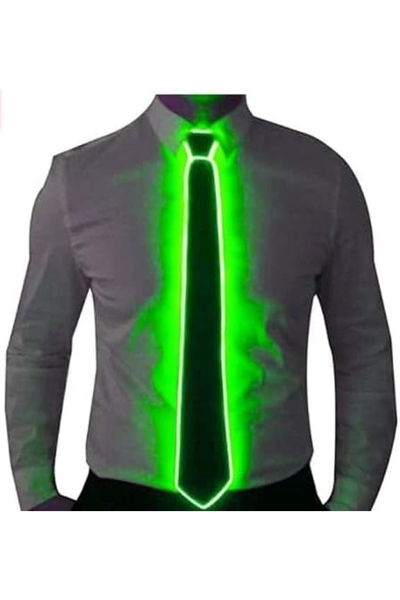 LEDLed Tie, Light Up Fanny Ties Novelty Necktie For Men LED Light Up Ties Costume Accessory