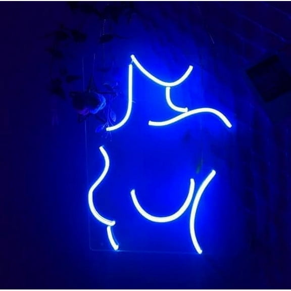 WE Lady Neon Signs, Sexy Lady Back Neon Lamp Beauty Neon Sign LED Neon Light Night Lamp USB Powered 50X37CM