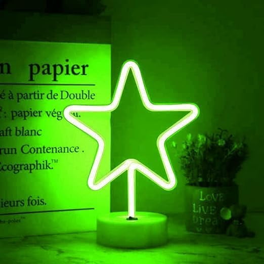 WE Neon Sign LED Neon Light Night Lamp USB Battery Powered Led Neon Light Sign Bedroom Wall Decor