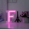 thumbnail image 1 of WE Neon Sign, Neon Alphabet Light Light Up LED Letters Lights Light Up Marquee Letters Lights Battery USB Pink, 1 of 4