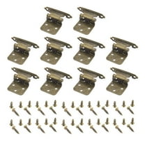 10Pcs Antique Closing Hinges Heavy Duty Door Cupboard Hinges Kitchen Cabinet Door Hinges Hardware Enduring