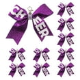 thumbnail image 1 of WE-POLUJ 10Pieces Cheer Keychains With Rhinestones Bag Hangings Perfect For Team Gifts, 1 of 19