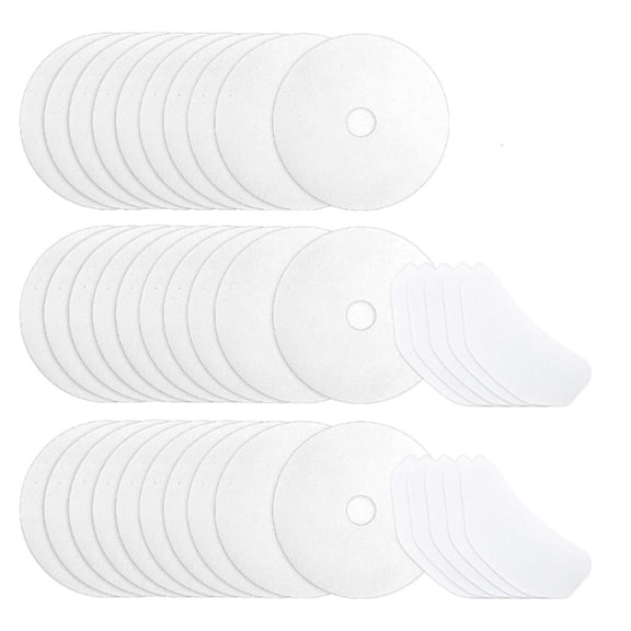 WE-POLUJ 20/25/30/40Pcs Universal Cloth Dryer Exhaust Filters Dryer Lint Filter for Panda