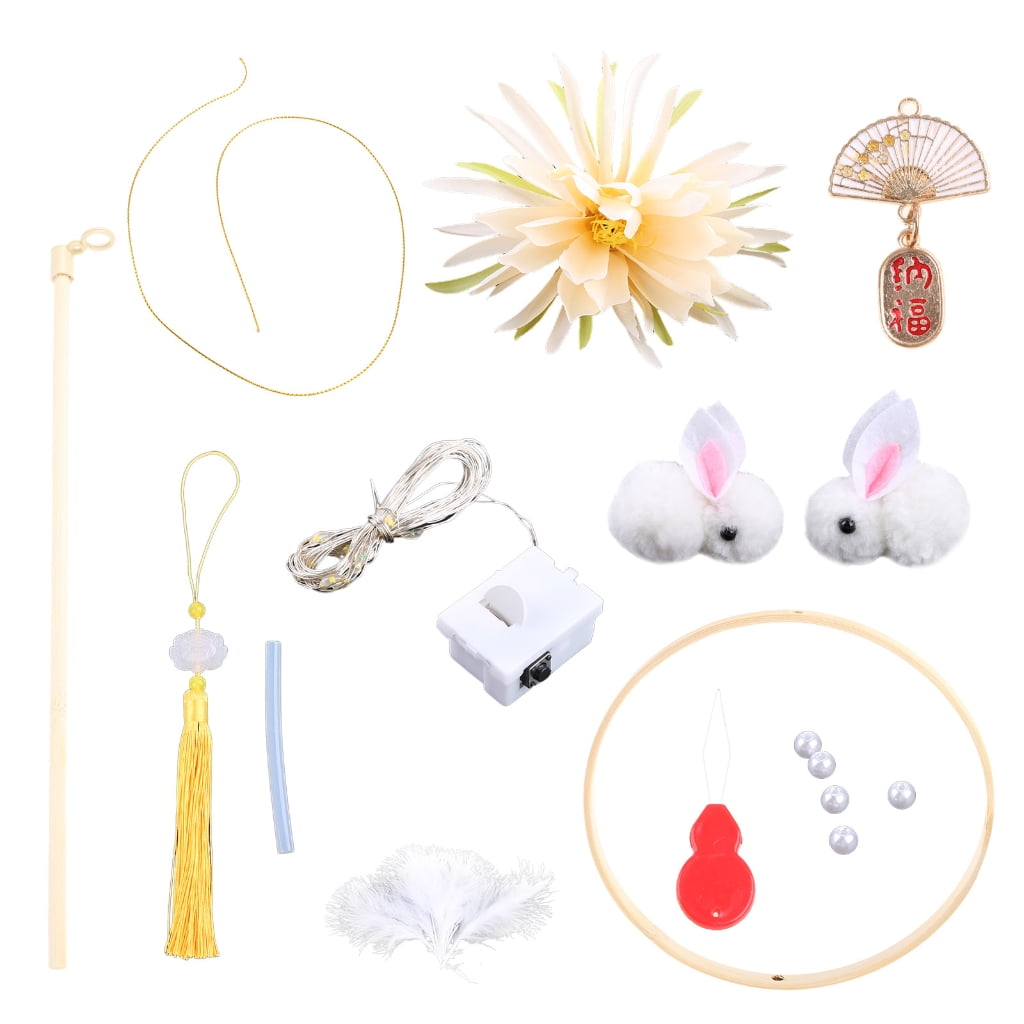 WE-POLUJ 2022 Chinese Jade Rabbit Lantern DIY Made Material Kit ...