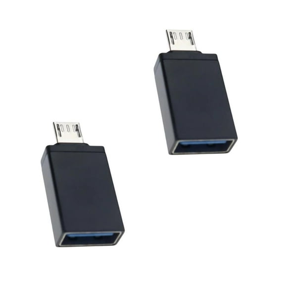 WE-POLUJ 2Pack USB C To USB3.0 Female Adapter USB3.0 Female to Micros USB Adapter Data Transfer Up to 5Gbps Stable Transmission