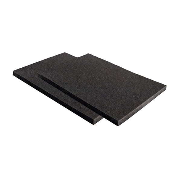 WE-POLUJ 2Pc Quiet Air Conditioner Drip Cushion Pad For Window AC Unit No Tool Needed Magnetic Backing Waterproof Foam Rain Cover