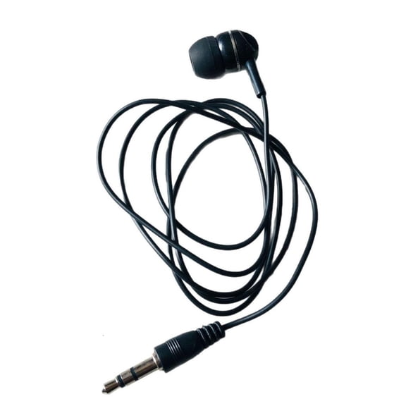 WE-POLUJ 3.5mm in Ear Single-Side Earphones Mono Earbud Headphone Single Side Corded