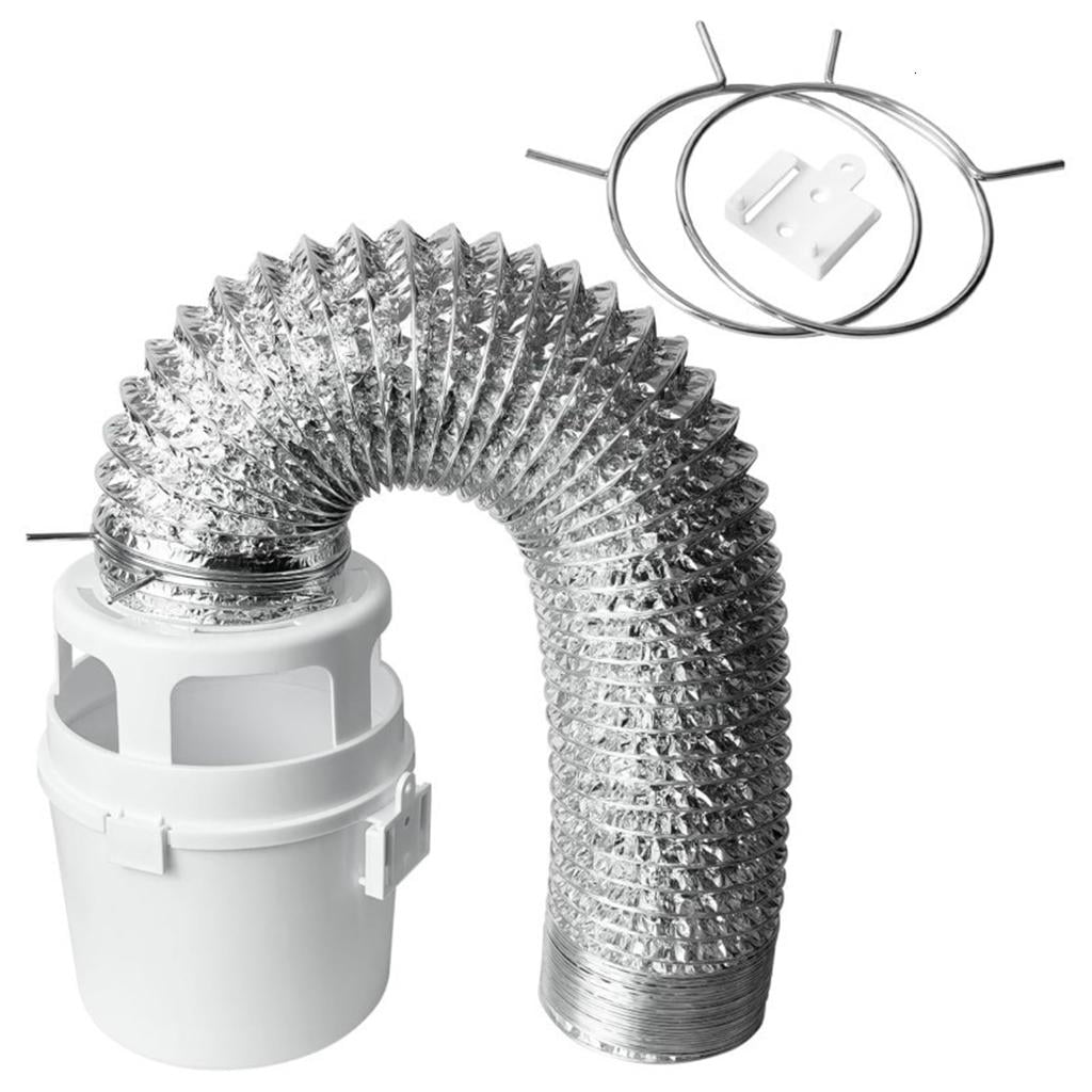 WE-POLUJ 3 in 1 Indoor Dryer Vent Set for Electric Dryer, Dryer Lint Trap Filter Bucket