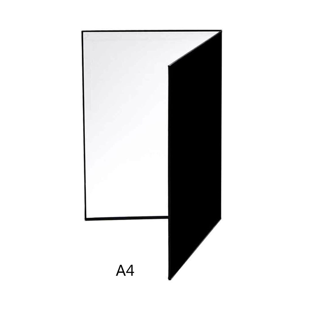 WE-POLUJ 3 in 1 Photography Reflector Cardboard Folding Light Diffuser ...