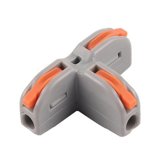 WE-POLUJ 3-way Wire Connectors Push-In Terminal Block Cable Splitter Led Light Connectors