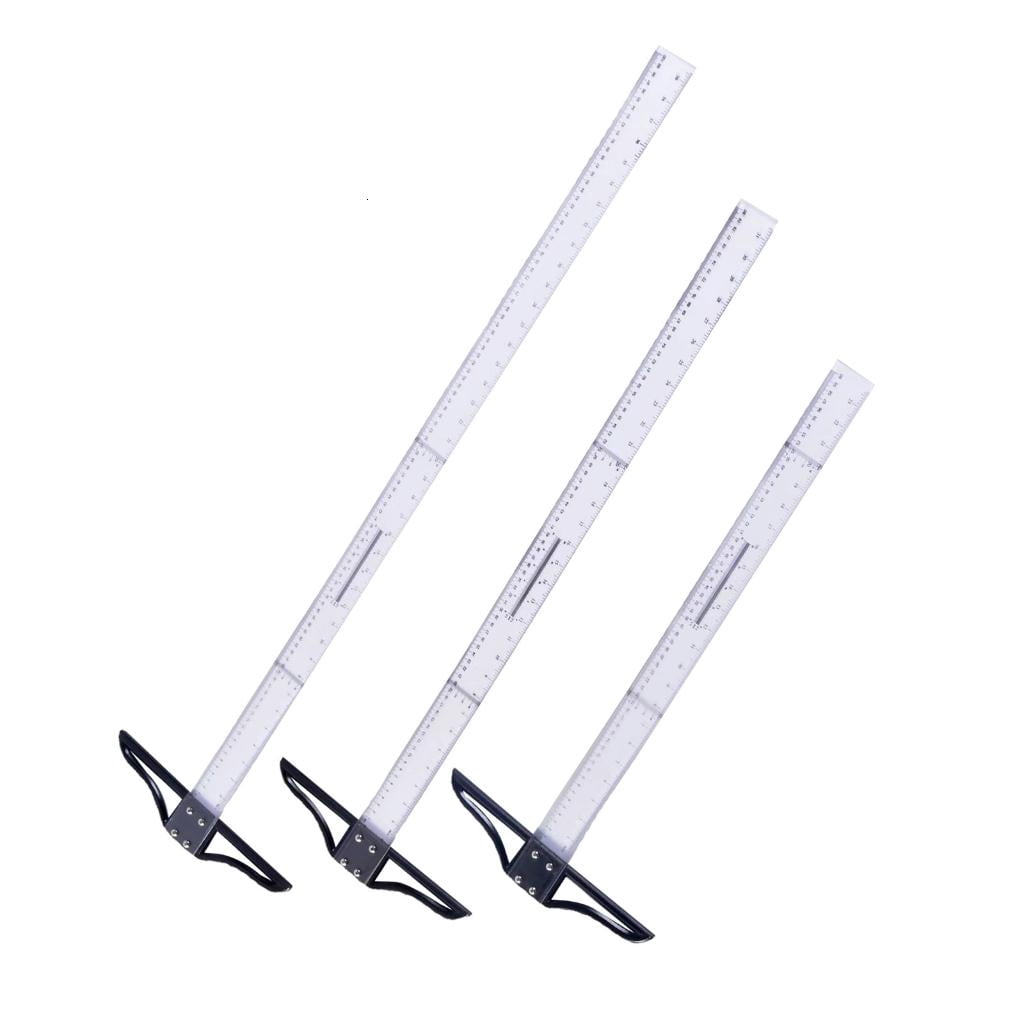 Workhsop Ruler WE-POLUJ 3Pc Professional T Rulers Set Marking Workshop Classroom ...