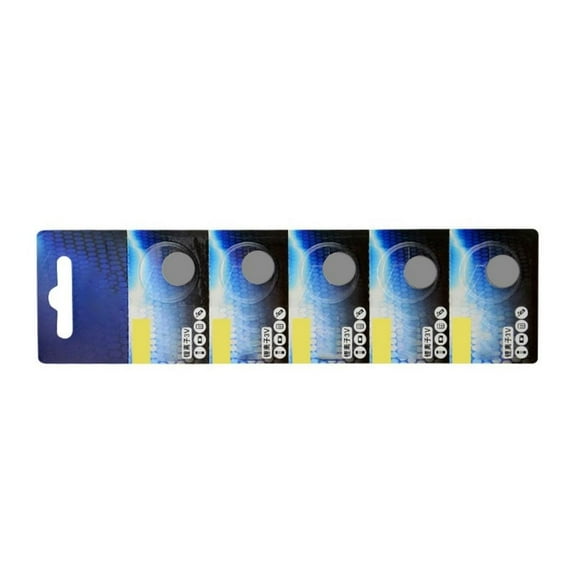 WE-POLUJ 5Pcs Replacement Button Battery 3V CR1225/CR1216/CR1220/CR927 Cell Coin Lithium Batteries for Watch Computer LED Light